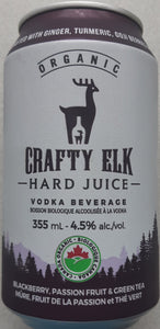 Crafty Elk Hard Juice Blackberry passion fruit and green tea - Generations Market