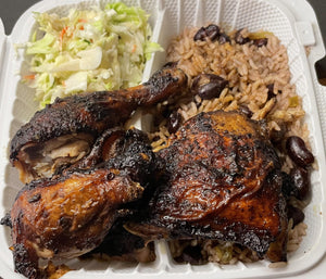 Jerk Chicken dinner for 2 at Generations on the lake Restaurant